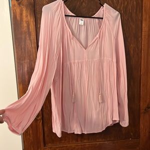 Light Pink Blouse NWT (Medium)